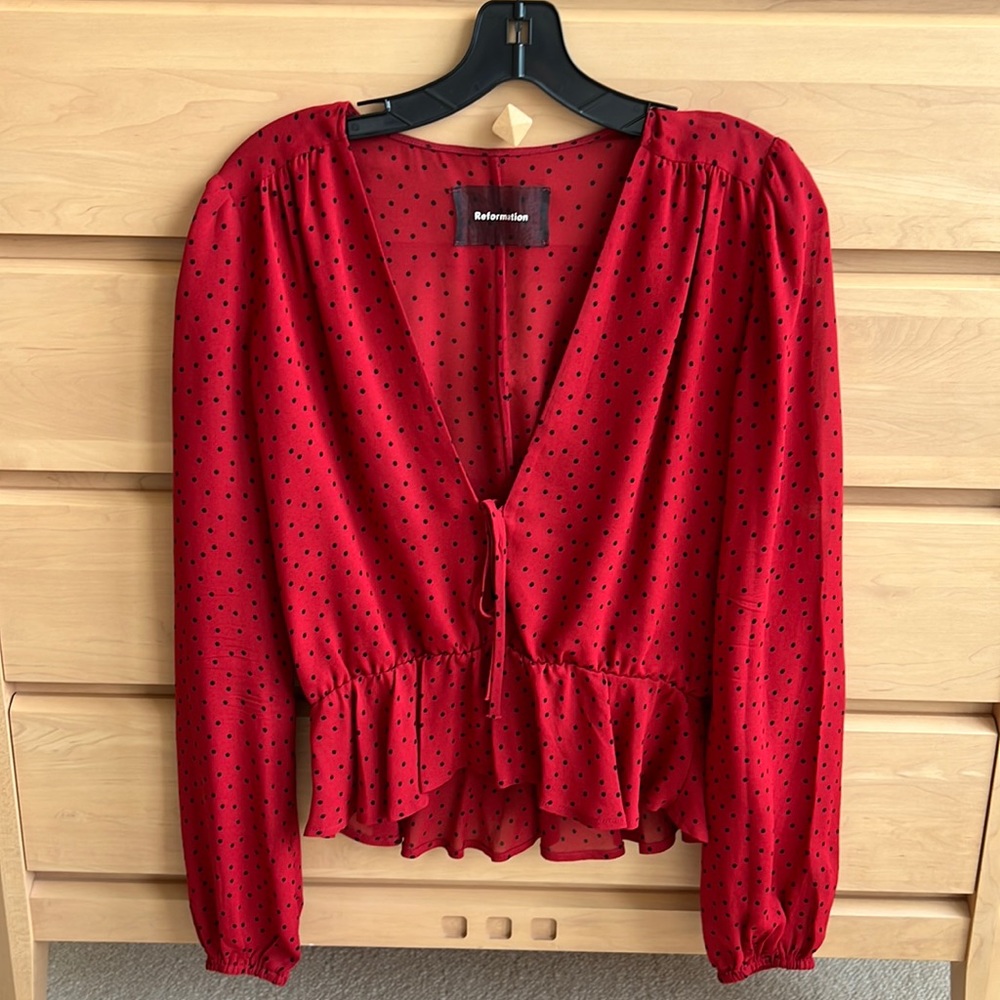 Reformation blouse